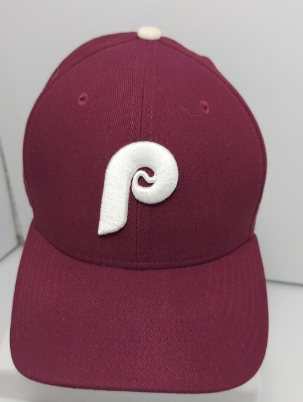 Philadelphia Phillies Nike Maroon White P Copperstown Collection DRI-FIT Hat